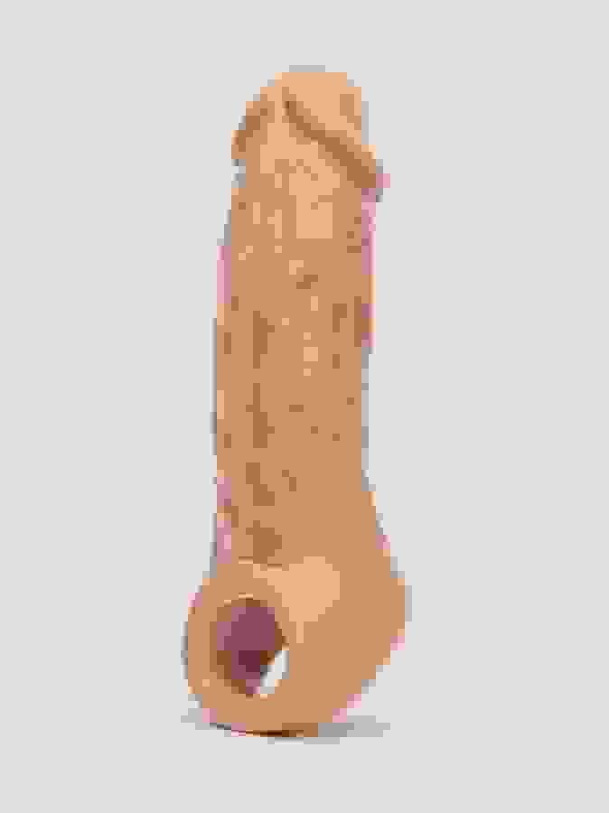 Vixen VixSkin Colossus Silicone Penis Extender 7 Inch, Flesh Tan, hi-res
